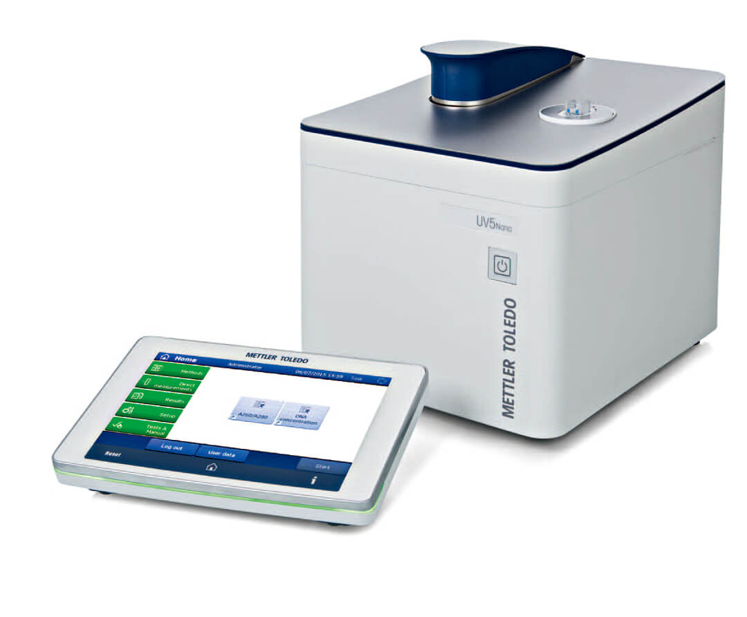 Mettler Toledo超微量紫外可見分光光度計UV5Nano